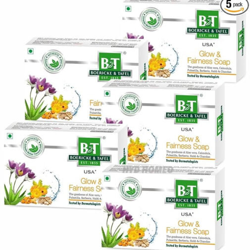 B&T Glow & Fairness Soap - for healthy & glowing skin (Pack of 5)