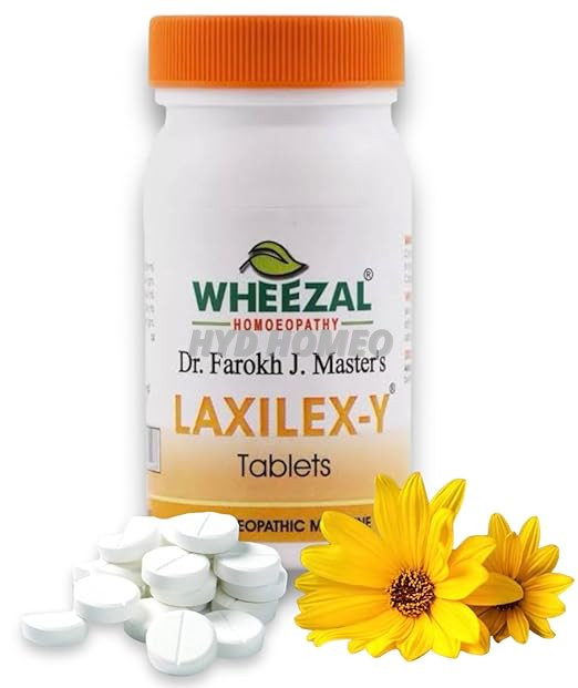 Wheezal Laxilex-Y Tablets Homeopathy (75 Tabs)